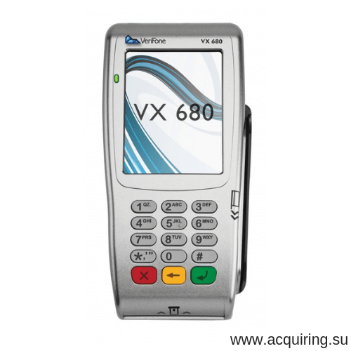 Мобильный POS-терминал Verifone VX680 (Wi-Fi, Bluetooth) под Прими Карту в Черкесске